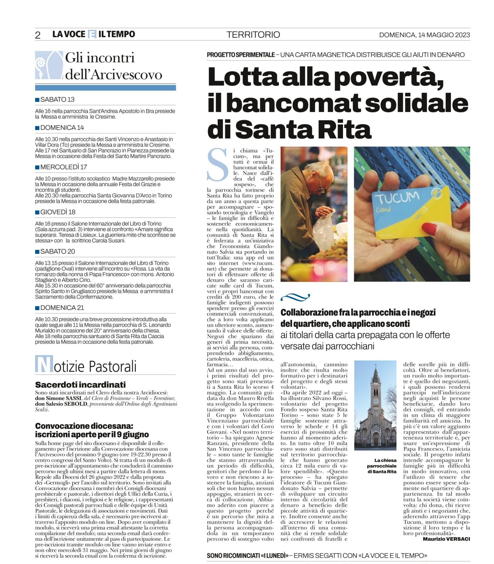 Articolo La Voce e il Tempo - 2023-05-14
