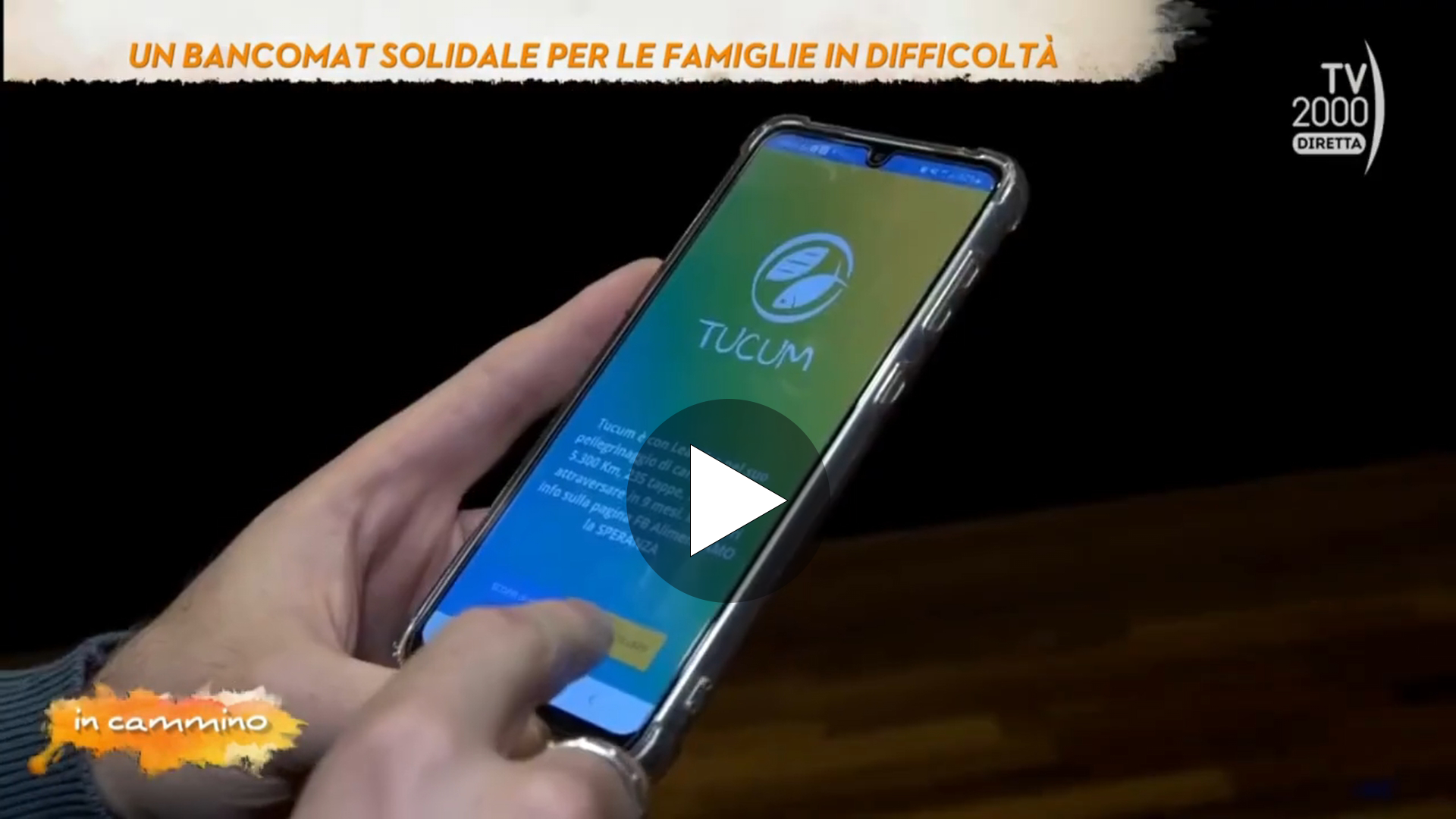 Servizio per "In Cammino" su TV2000 del 22 maggio 2023